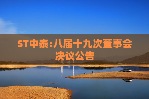ST中泰:八届十九次董事会决议公告