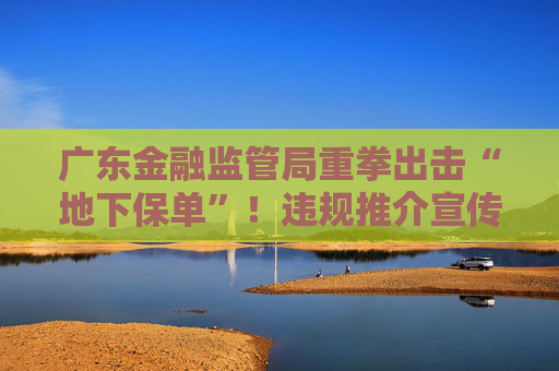 广东金融监管局重拳出击“地下保单”！违规推介宣传境外保险产品、在职离职人员均须排查报告