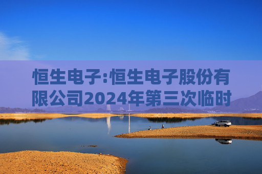 恒生电子:恒生电子股份有限公司2024年第三次临时股东大会会议资料