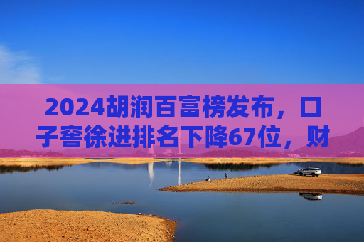 2024胡润百富榜发布，口子窖徐进排名下降67位，财富缩水23%