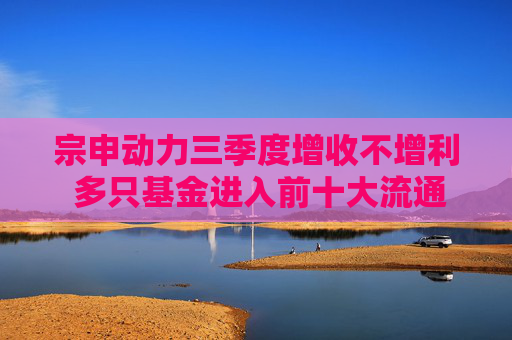 宗申动力三季度增收不增利 多只基金进入前十大流通股东
