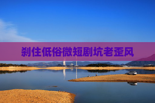 刹住低俗微短剧坑老歪风