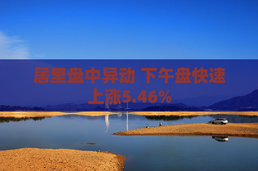 居里盘中异动 下午盘快速上涨5.46%