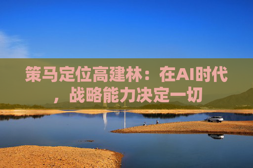策马定位高建林：在AI时代，战略能力决定一切