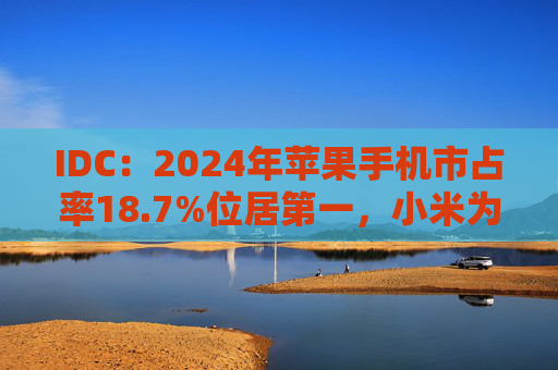 IDC：2024年苹果手机市占率18.7%位居第一，小米为13.6%