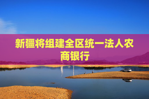 新疆将组建全区统一法人农商银行