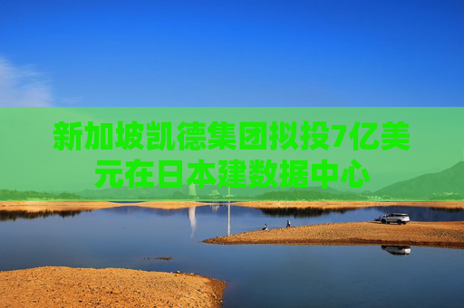 新加坡凯德集团拟投7亿美元在日本建数据中心