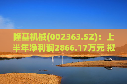 隆基机械(002363.SZ)：上半年净利润2866.17万元 拟10派0.5元