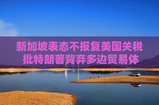 新加坡表态不报复美国关税 批特朗普背弃多边贸易体系