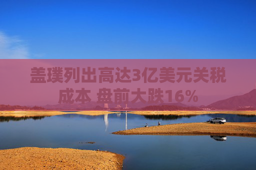 盖璞列出高达3亿美元关税成本 盘前大跌16%