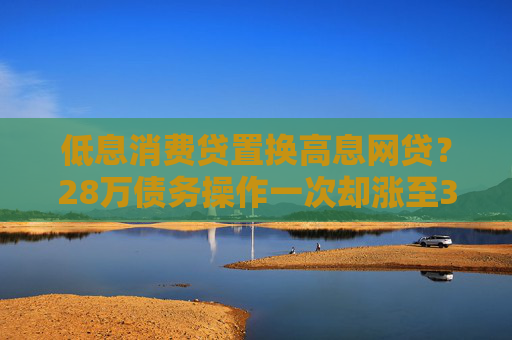低息消费贷置换高息网贷？28万债务操作一次却涨至35万