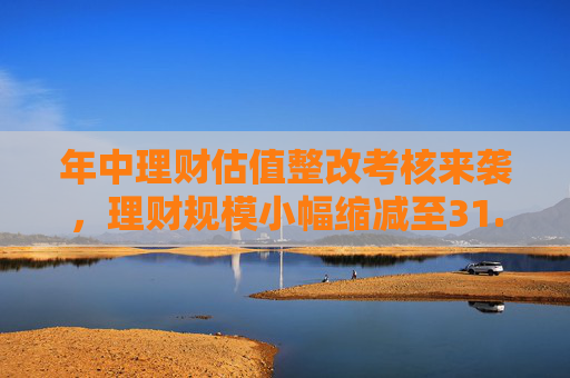 年中理财估值整改考核来袭，理财规模小幅缩减至31.25万亿，纯债产品收益率影响最大