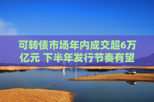 可转债市场年内成交超6万亿元 下半年发行节奏有望持续修复