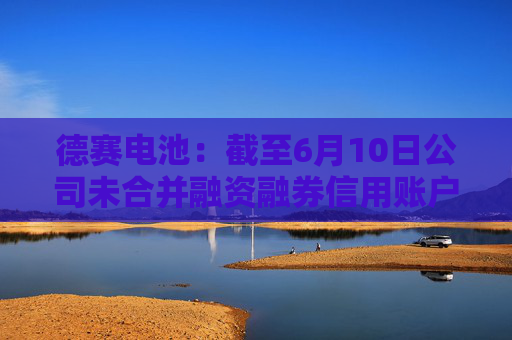 德赛电池：截至6月10日公司未合并融资融券信用账户的股东总户数是63497户
