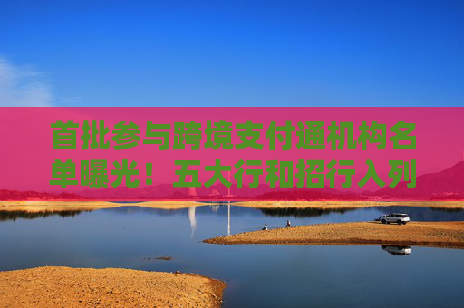 首批参与跨境支付通机构名单曝光！五大行和招行入列