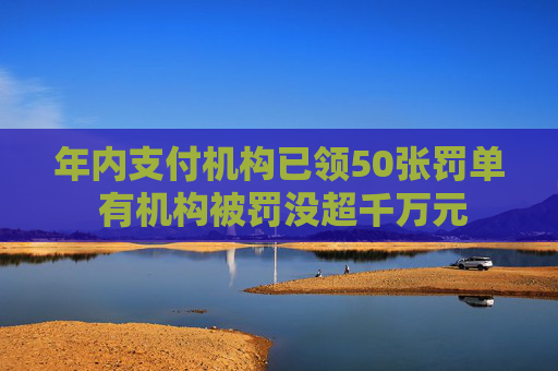 年内支付机构已领50张罚单 有机构被罚没超千万元