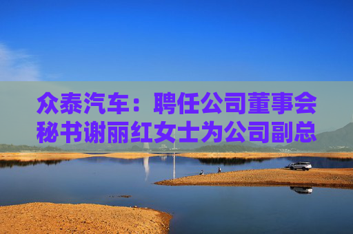 众泰汽车：聘任公司董事会秘书谢丽红女士为公司副总裁