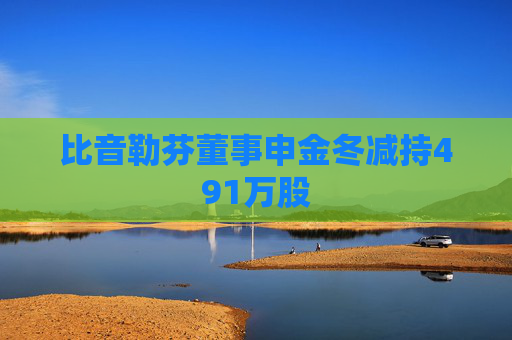 比音勒芬董事申金冬减持491万股