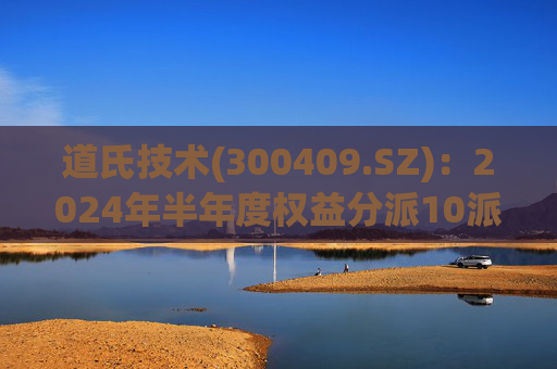 道氏技术(300409.SZ):2024年半年度权益分派10派1.80元 除权除息日9月27日