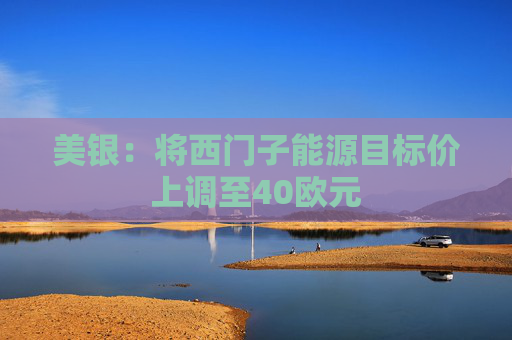 美银：将西门子能源目标价上调至40欧元